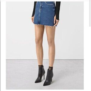 All Saints Jean mini skirt